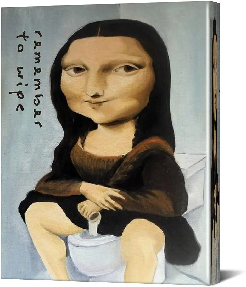 Broom Cnvs Wll rt Frmed Funny Remember to Wpe Плакат для спальни Sgns Prnt Pntng Pcture Modern Home Decorton 12x15