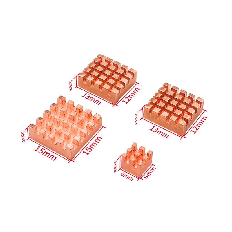 Радиатор Orange Pi 3 LTS / 4 радиатор из алюминиевого сплава медный кулер в комплекте