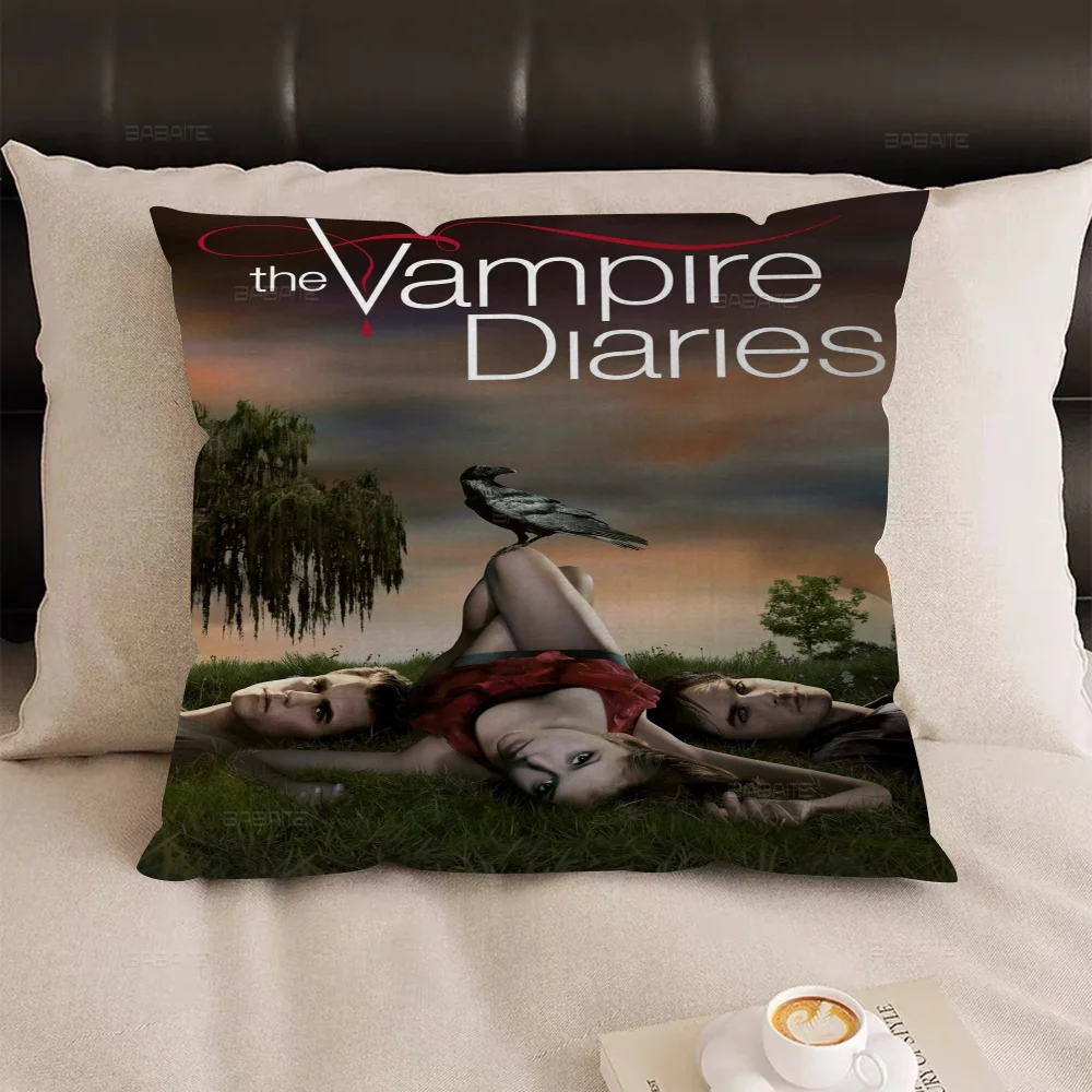Подушка Дневники вампира подарок украшение для дома и офиса подушка спальни