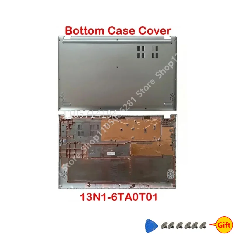 Фото Для ноутбуков Vivobook X512UF X512FA X512DA X512UA X512UB F512UA F512D: задняя крышка экрана/нижняя крышка корпуса/крышка D. Новые запасные части. №4