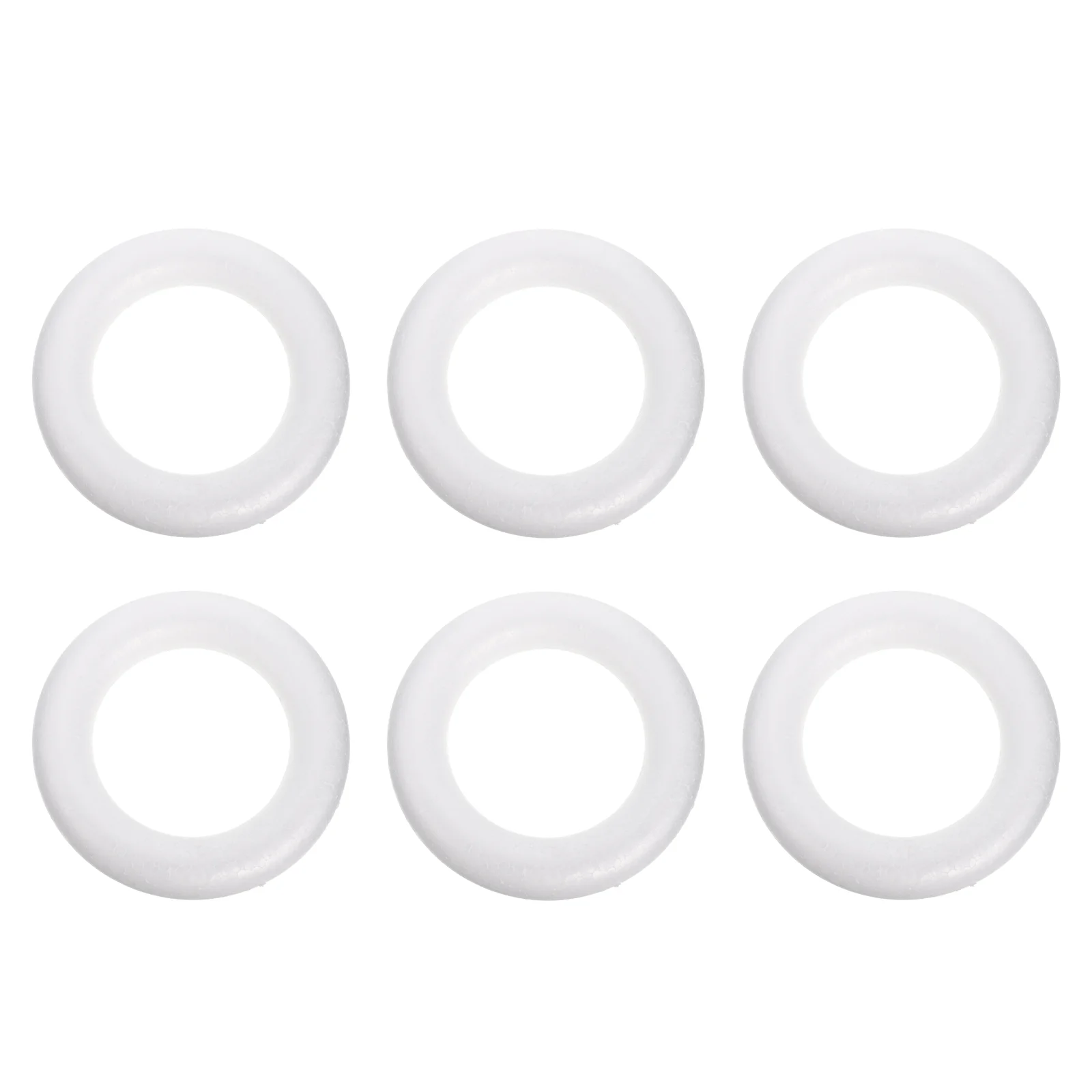 

Foam Wreath Ring Rings Foams Styrofoam Diy Craft White Form Round Circles Polystyrene Circle Handmade Wreaths Flower Forms Large