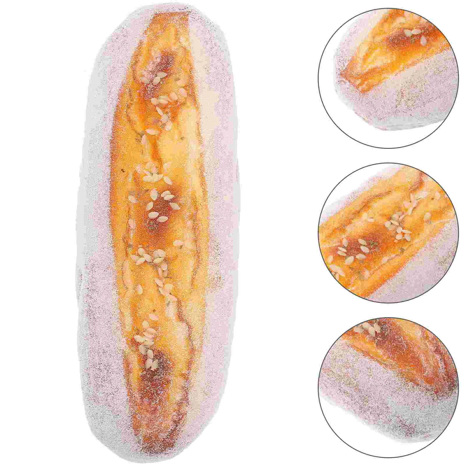 

Cake Decorating Pu Bread Model Prop Shop Strip Fake Photo Simulated Simulation Food Toy Display