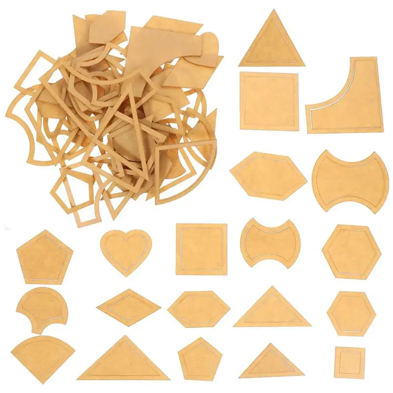 

Quilting Acrylic Mold Rulers Templates Supplies Templatework Patch Patchwork Shaped Sewing