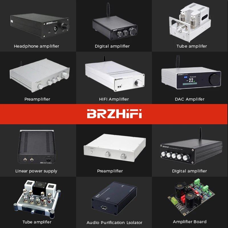 Фото Высококлассный HIFI-усилитель BRZHIFI X20-PRO с двумя чипами TPA3255 из США, независимым декодером ES9039 для BT 6.2. №5