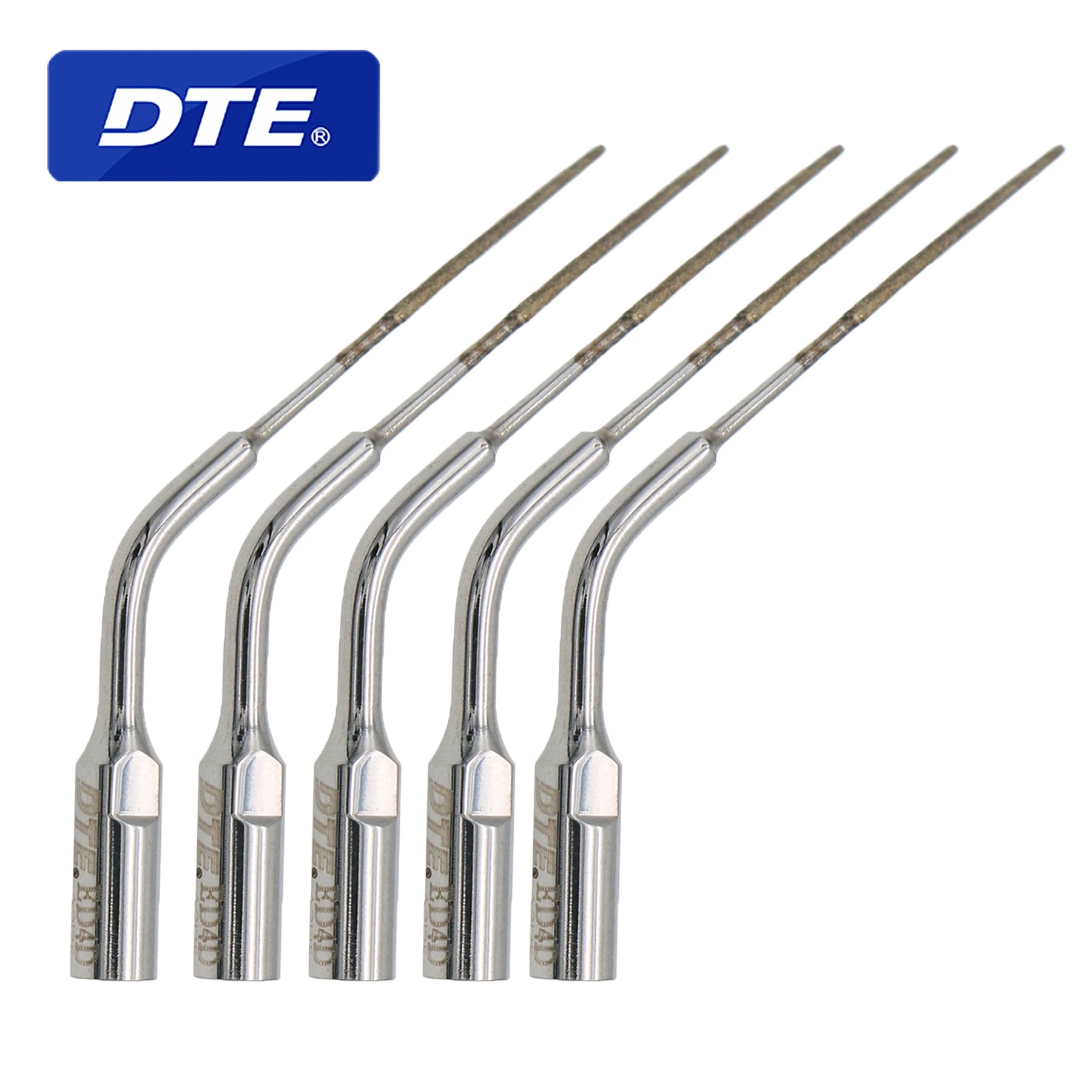 DTE Dental Ultrasonic Scaler Tip ED4D With Diamond Coated Root Canal Periodontics Endodontics Tools Compatible With NSK SATELEC