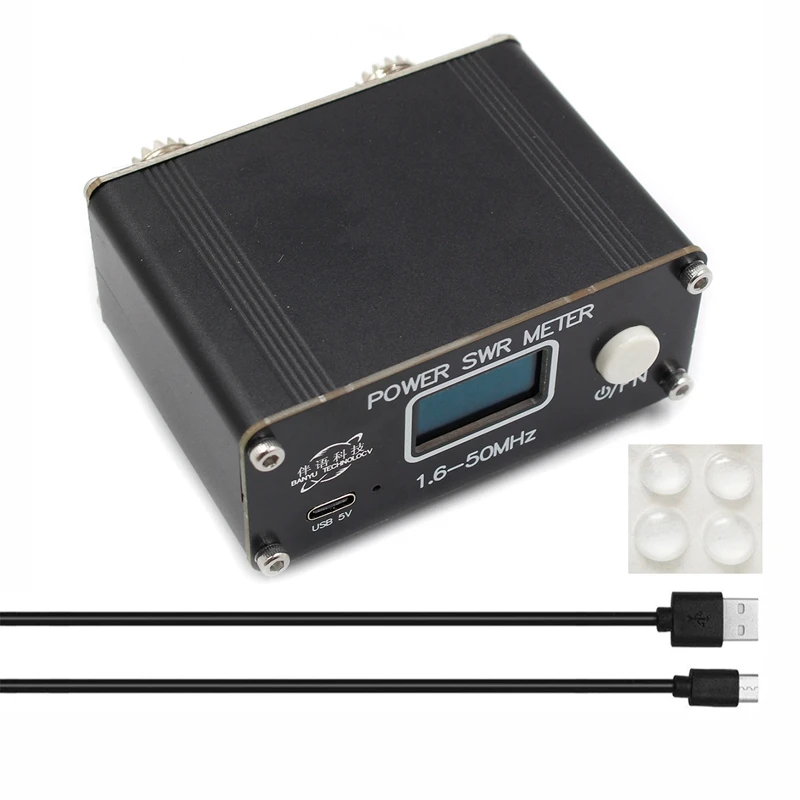 

1 комплект QRP 150 Вт SWR HF Коротковолновая стандартная фотография/измеритель мощности черный FM/AM/CW/SSB
