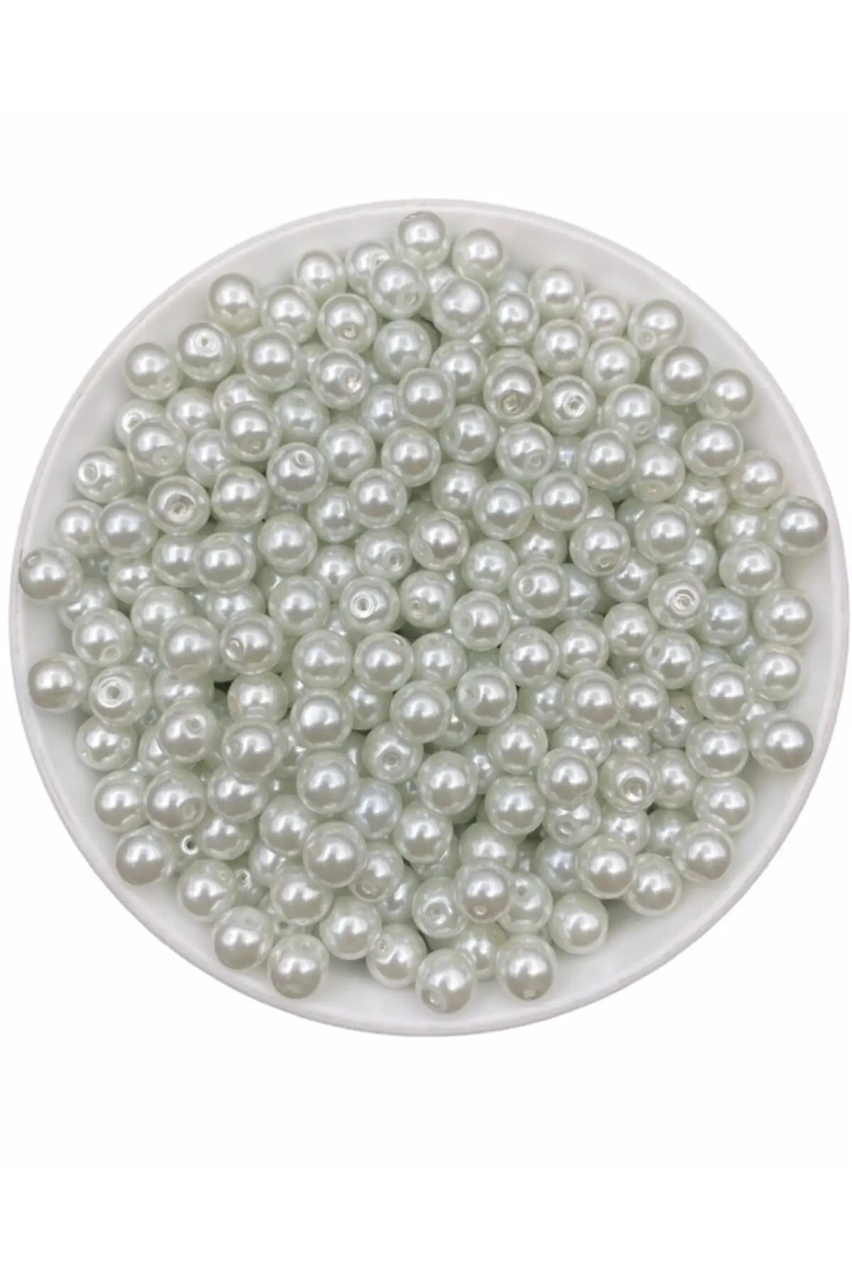 

50 г, 8 мм, белые стеклянные жемчужные бусины, фотосессия (50 г, ~ 70 шт.), товары для хобби и досуга
