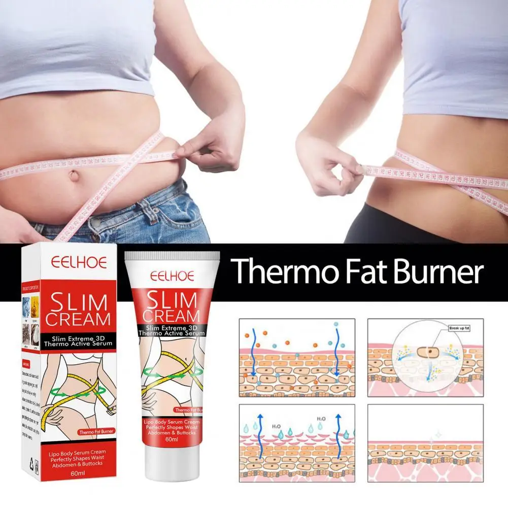 

60ml Body Slim Cream Healthy Gentle Universal Weight Loss Body Shaping Gel for Waist