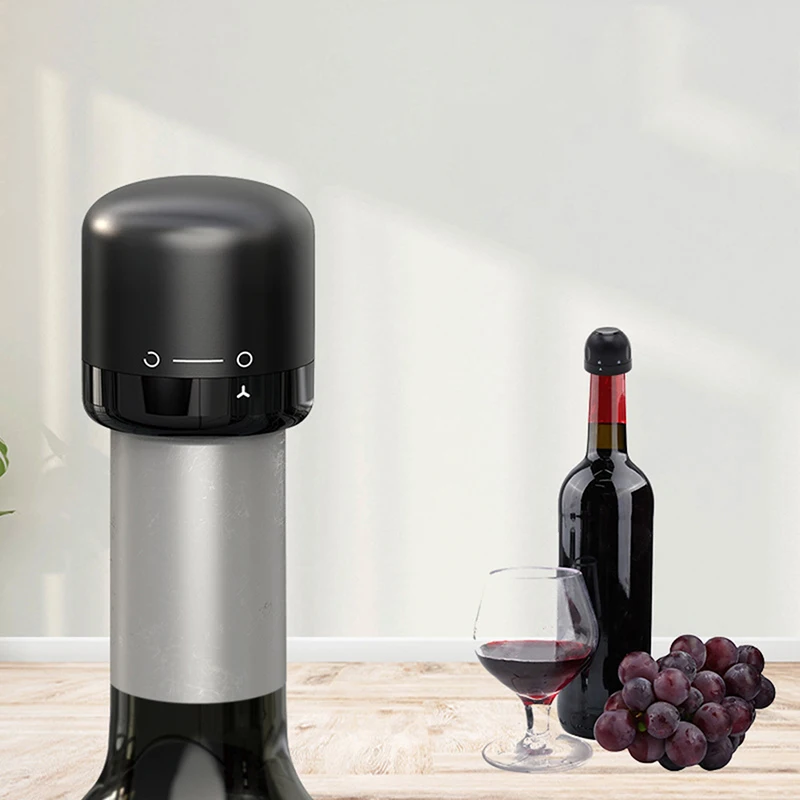 

Vacuum Red Wine Champagne Bottle Stopper Set Sealed Bottle Cap Stopper Leak-proof for Wine Plug Bar Tools