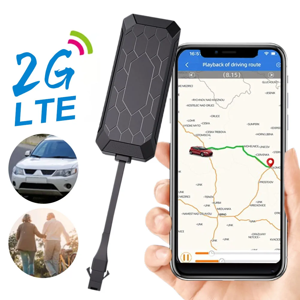 

GPS-трекер PG08 компактный с поддержкой GSM, 12-80 в