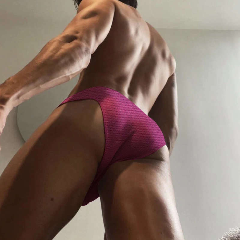 

Sexy Mens Underwear Cotton Breathable Men Bikini Briefs Men's Underpants Soft Gay Panties U Convex 20 Colors Cueca Jockstraps