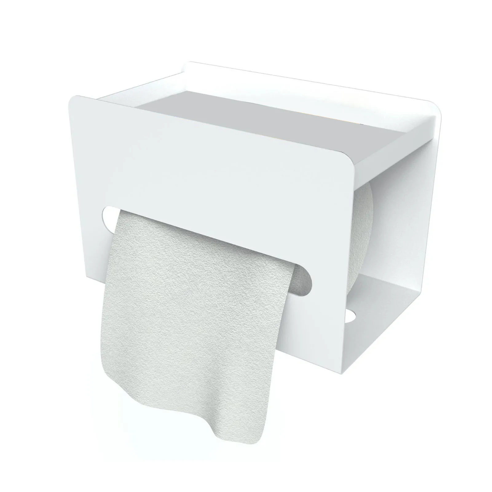 Полка для туалетной бумаги Многофункциональная современная настенная коробка
