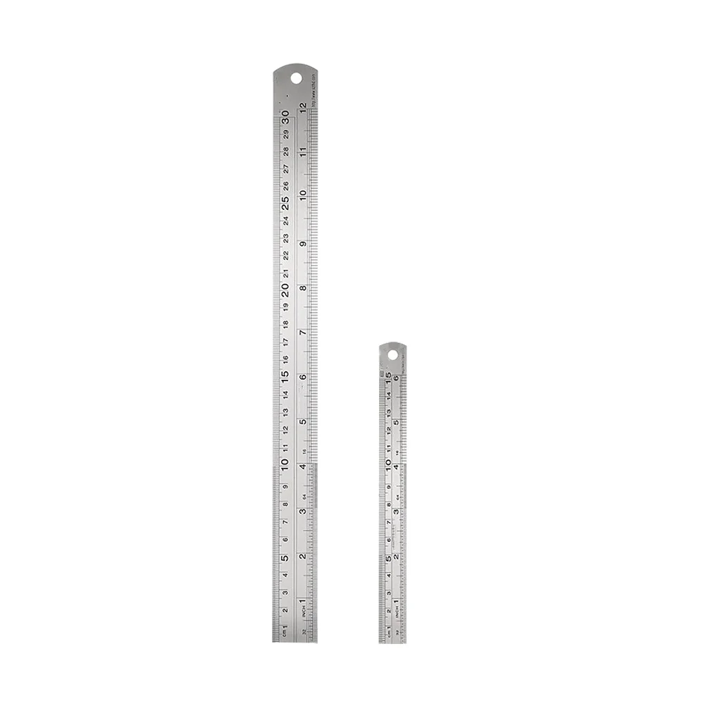 

Ruler Straight Steel Measuring Scale Metal Drawing Stainless Tool Table Rule Double Side Sided Office Precision Architect