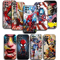 marvel avengers phone cases for samsung galaxy a51 4g a51 5g a71 4g a71 5g a52 4g a52 5g a72 4g a72 5g soft tpu back cover