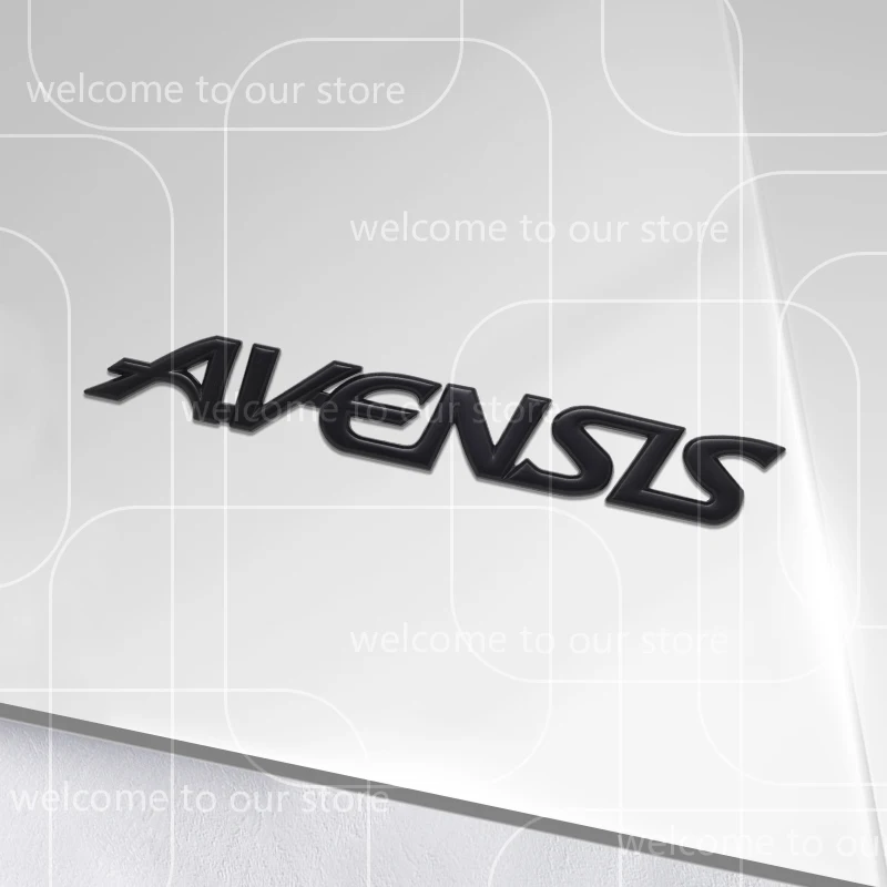 

3D для Toyota Avensis T25 T27 T22, автомобильная наклейка, эмблема из цинкового сплава, аксессуары для кузова, Стайлинг, металлический значок на задний багажник, наклейка