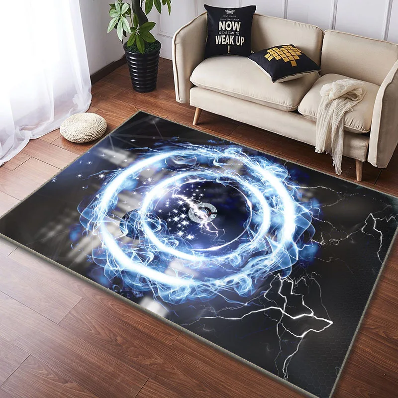 

3D детский игровой коврик, ковер для детской комнаты, художественный коврик для дома, гостиной, спальни, нескользящий дверной коврик для ванной комнаты