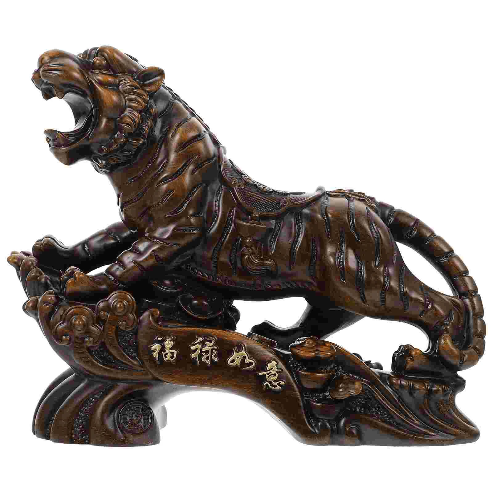

Creative Tiger Housewarming Resin Tiger Domestic Office Tiger Decoration