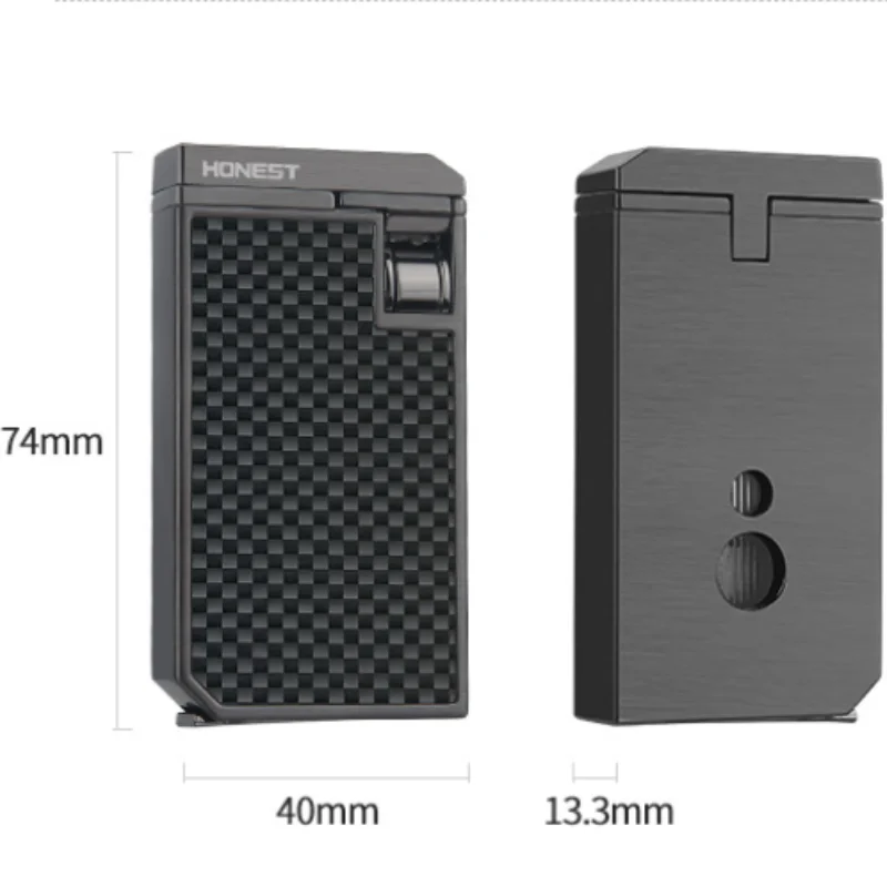 Честный металлический ветрозащитный двойной синий огонь надувная лампа