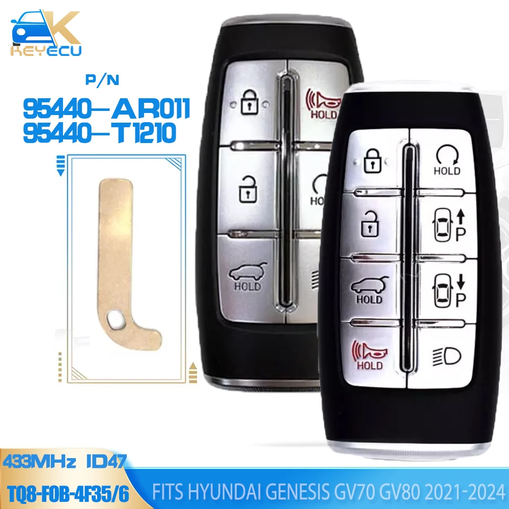 95440-AR011 95440-T1210 95440-AR010/T1000/T1200/T6010 T6011/T6100/AR000/AR001 Интеллектуальный дистанционный ключ