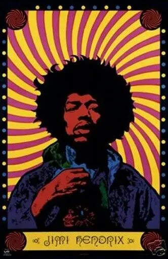 

JIMI HENDRIX PSYCHEDELIC BAND OF GYPSYS Новый постер печать фото
