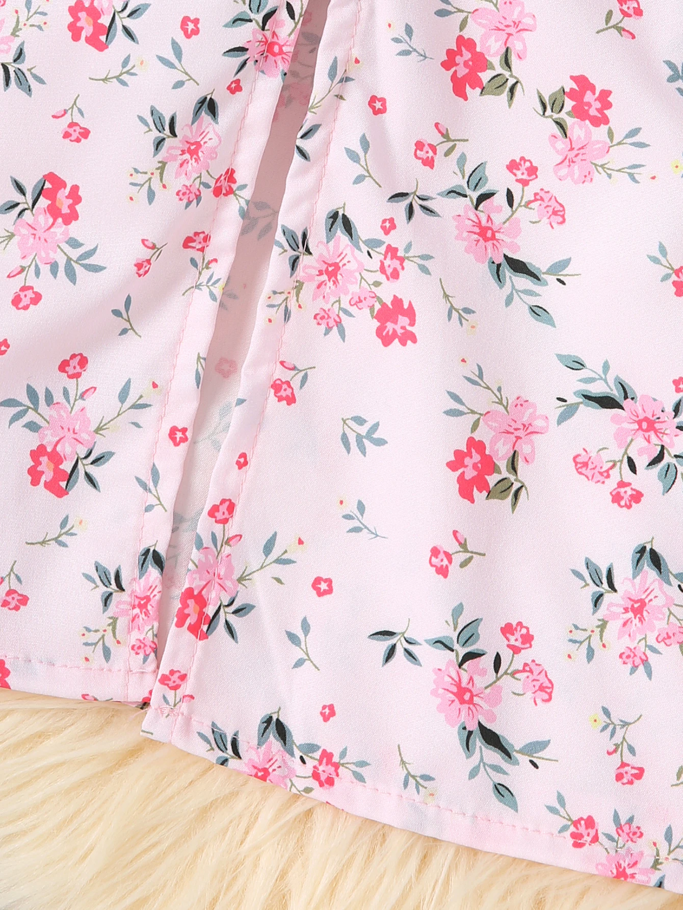 Летнее Платье С Цветочным Принтом Для Девочек