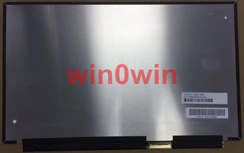 

For LQ125T1JW02 A02 LQ125T1JW02/A02 IPS LED 2560x1440 with no screw holes NEW
