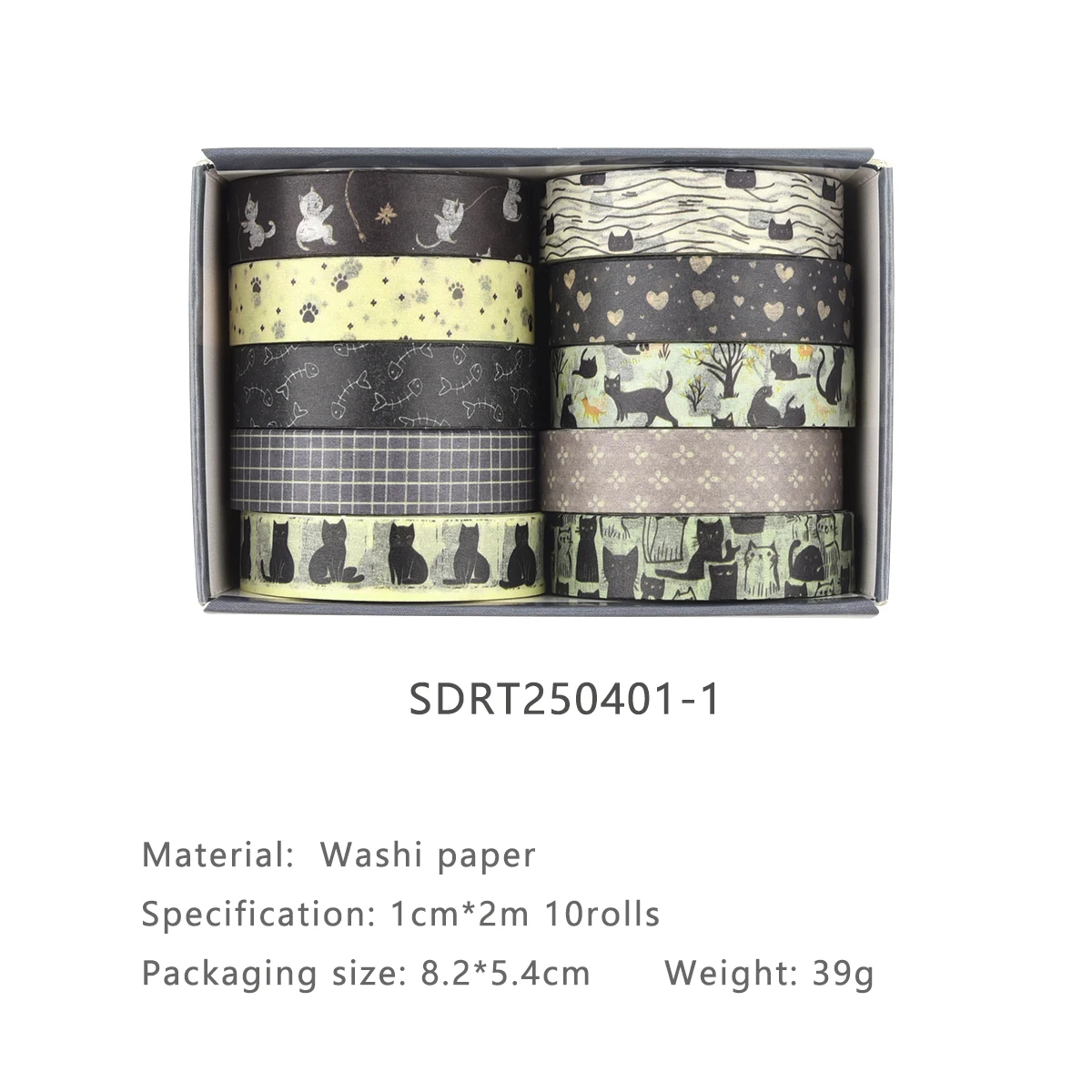 

Набор Из 10 Рулонов Декоративной Ленты Васи С Милыми Цветочными Узорами Для Школы, Дневников И Скрапбукинга