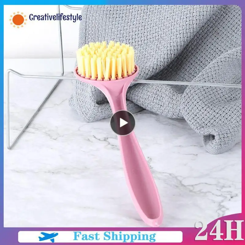 

2~30PCS Easy Decontamination Hangable Dishwashing Brush Fine Bristles Multi-function Wash Pot Brush Easy To Produce Foam