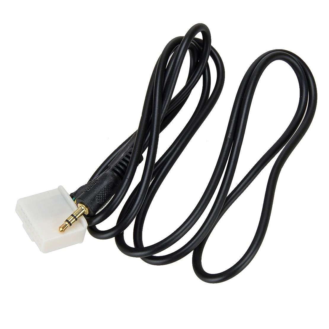 

AUX Audio Input 3.5mm Adapter Cable Fit for Toyota 4Runner Corolla Camry Highlander RAV4 Yaris Tundra Land Cruiser Prius Solara