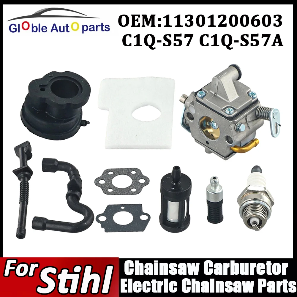 

Карбюратор Stihl 017 018 MS170 MS180 C1Q-S57B Для Бензопилы, Кустореза, Машины Для Зеленых Живописных Ограждений
