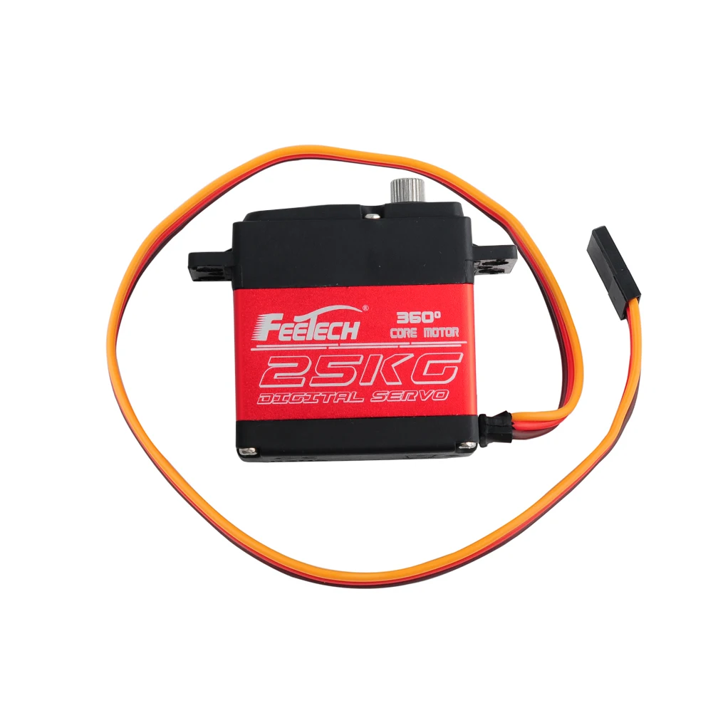 FT6325M Магнитный цифровой серводвигатель Стальная шестерня 25 кг 360 градусов 7 4 В с