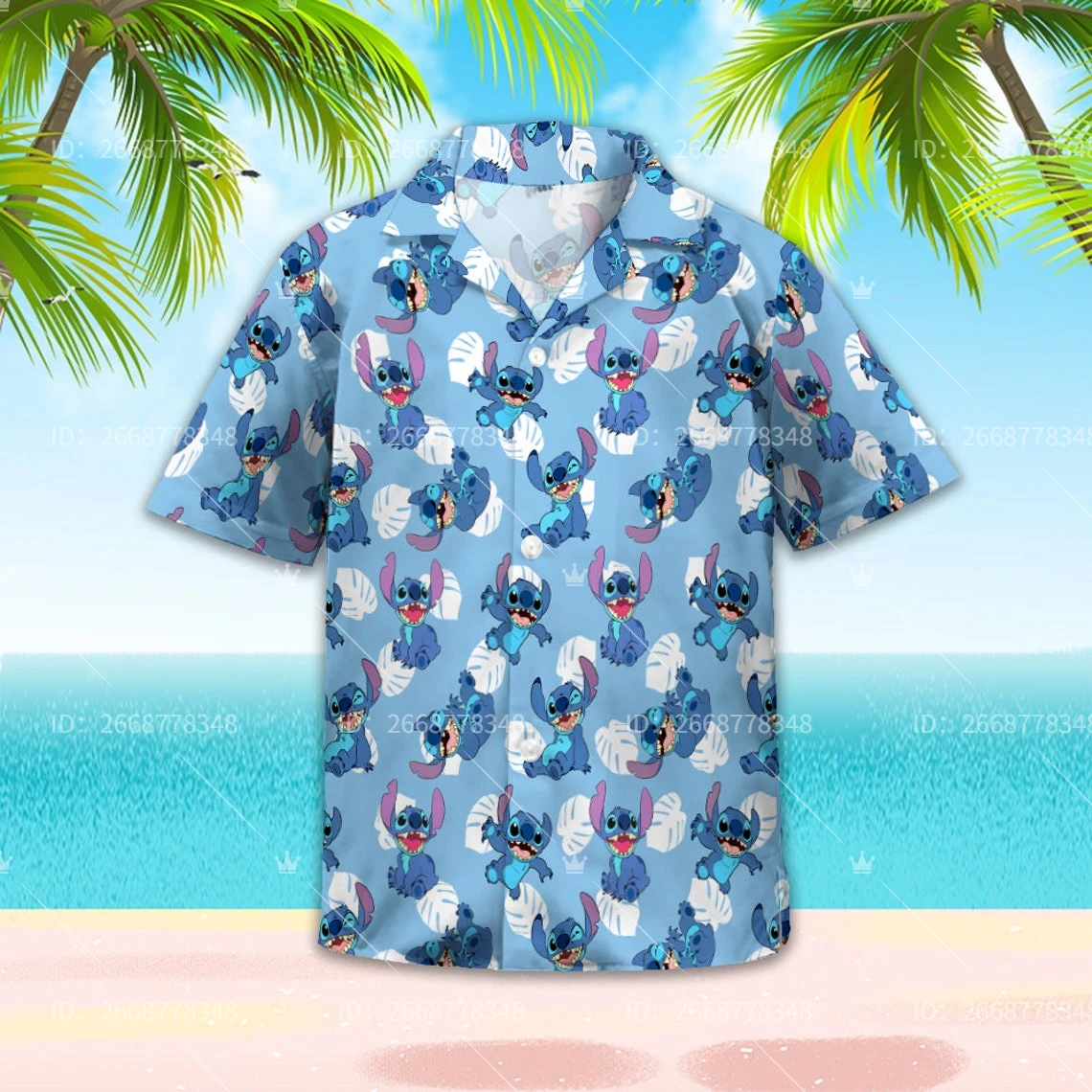 

Гавайская рубашка Disney Lilo And Stitch, гавайская рубашка Disney land Trip для отпуска, гавайская рубашка для мужчин и женщин