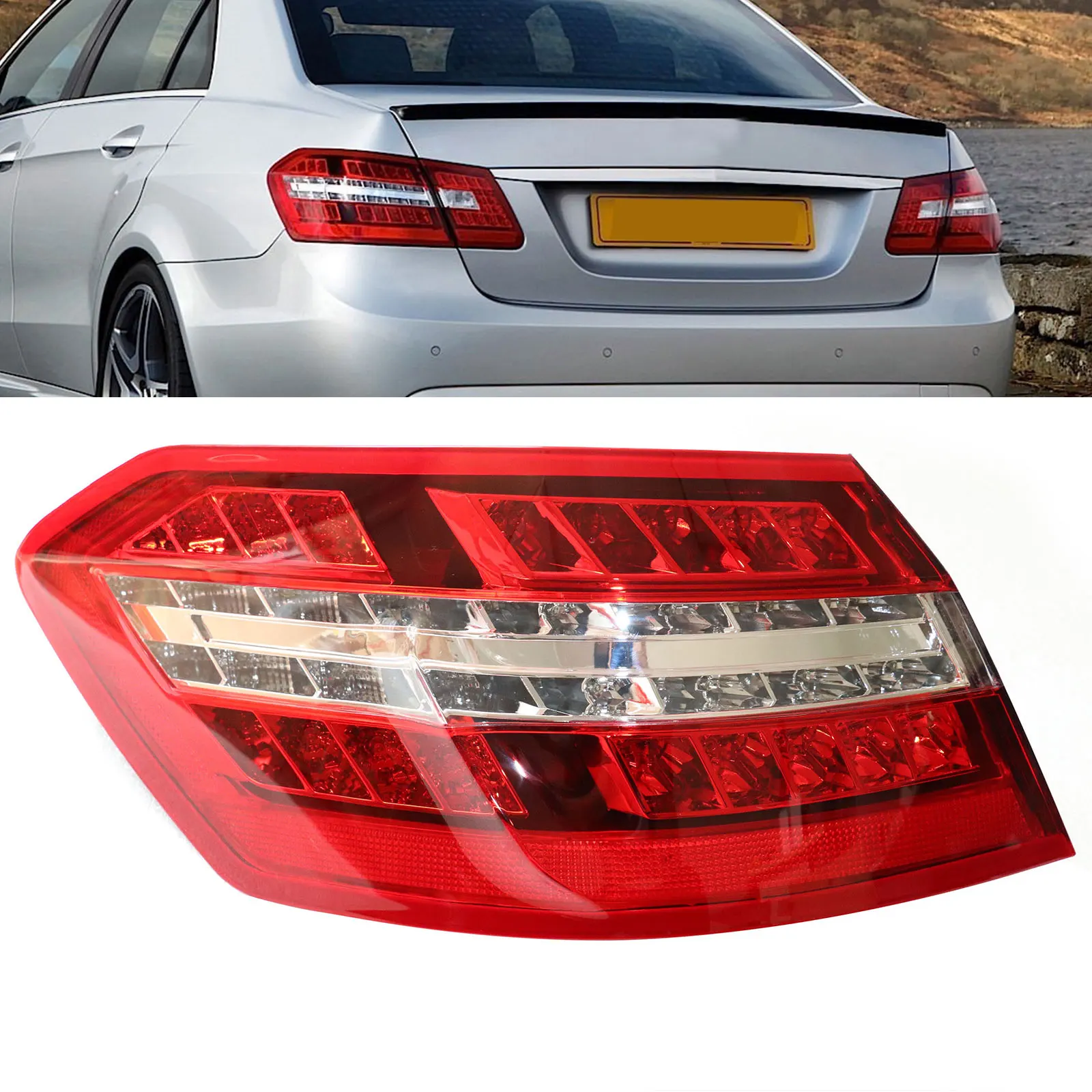

Задняя левая фара в сборе для Mercedes Benz 2010-2012 2013 E550/E63 AMG, задняя светодиодная фара в сборе