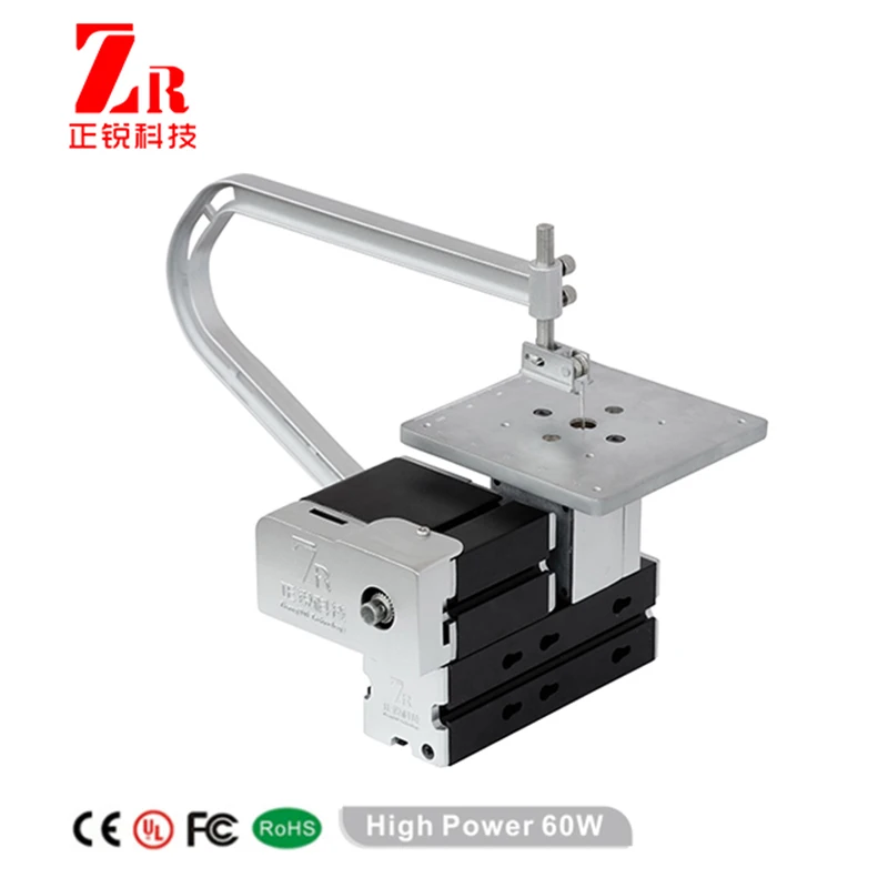All-metal Miniature Jigsaw 60W, 12000rpm Electroplating Metal Jig Saw for Woodworking Craft