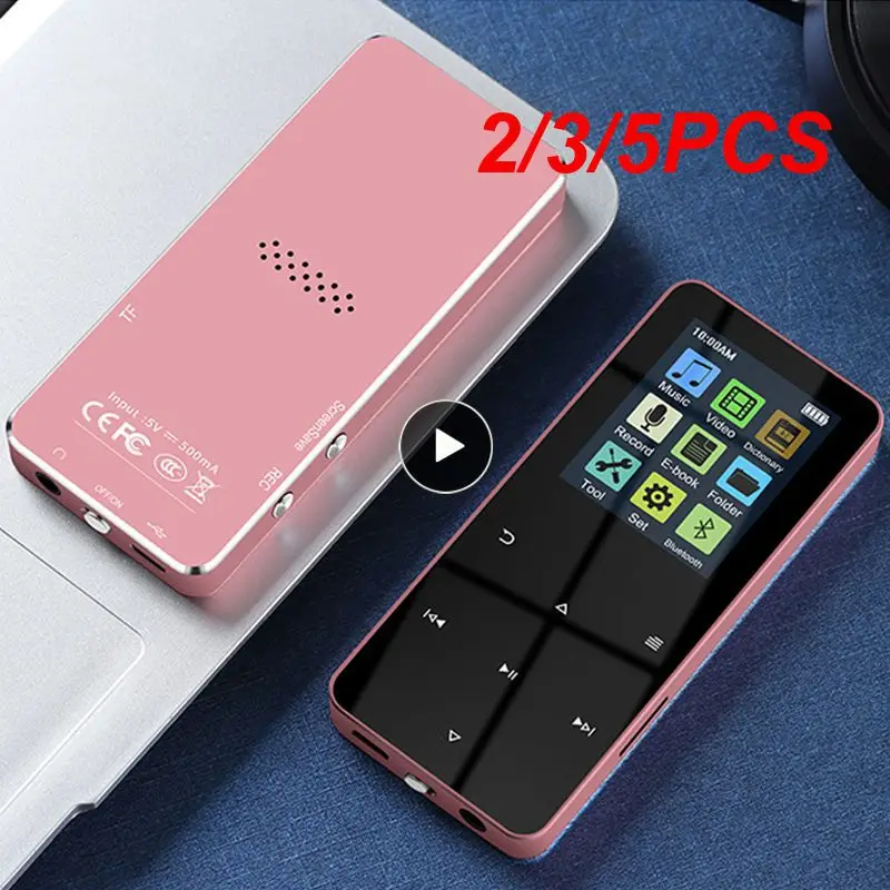 

2/3/5 шт., mp3-плеер с цветным сенсорным экраном 1,8 дюйма