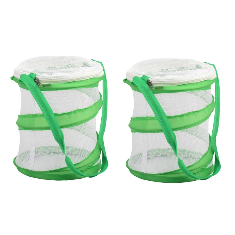 

2X Small Praying Mantis Stick Insect Butterfly Pop-Up Cage Housing Enclosure