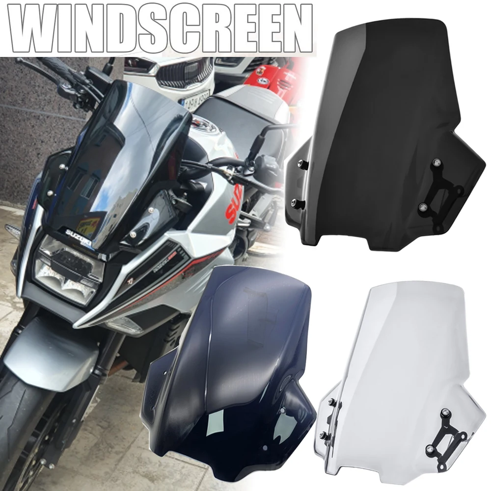 

For Suzuki Katana Windscreen Spoiler Touring Windshield Wind Deflectors GSX-S 1000 S GSXS 1000S GSX-S1000S 2019 2020 2021 2022