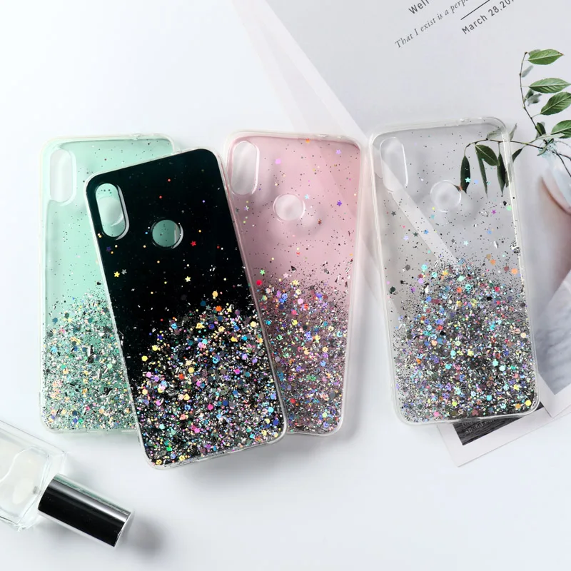 

Poco X3 Pro Case For Poco X3 NFC F3 M3 Case Glitter Funda Xiaomi Redmi Note 9 10 Pro 7 8T 9S 10S 9A 9C 10T Capa Mi 11 Lite Ultra