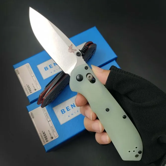 New Benchmade 560 Folding Knife High Hardness60HRC CMP-M4 Blade G10 Handle Outdoor Camping Safety Self-defense EDC Tool-BY32 enlarge