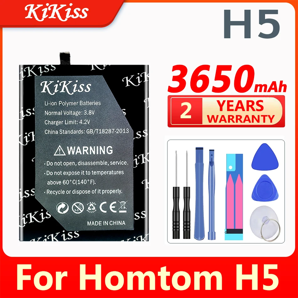 

Запасной аккумулятор KiKiss 3650 мАч H 5 для телефона H5