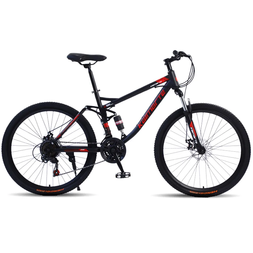 

24 26 Inches Bicycle 21 24 27 30 Speed Bike Mountainous Region Dual Disc Brake High Carbon Steel Damping Cross Country