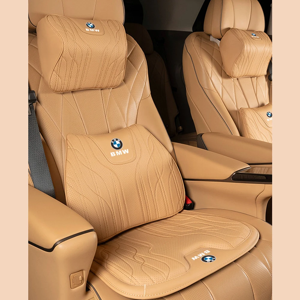 Дышащая подушка для автомобильного сиденья роскошный кожаный чехол BMW 1 3 5 7 серии