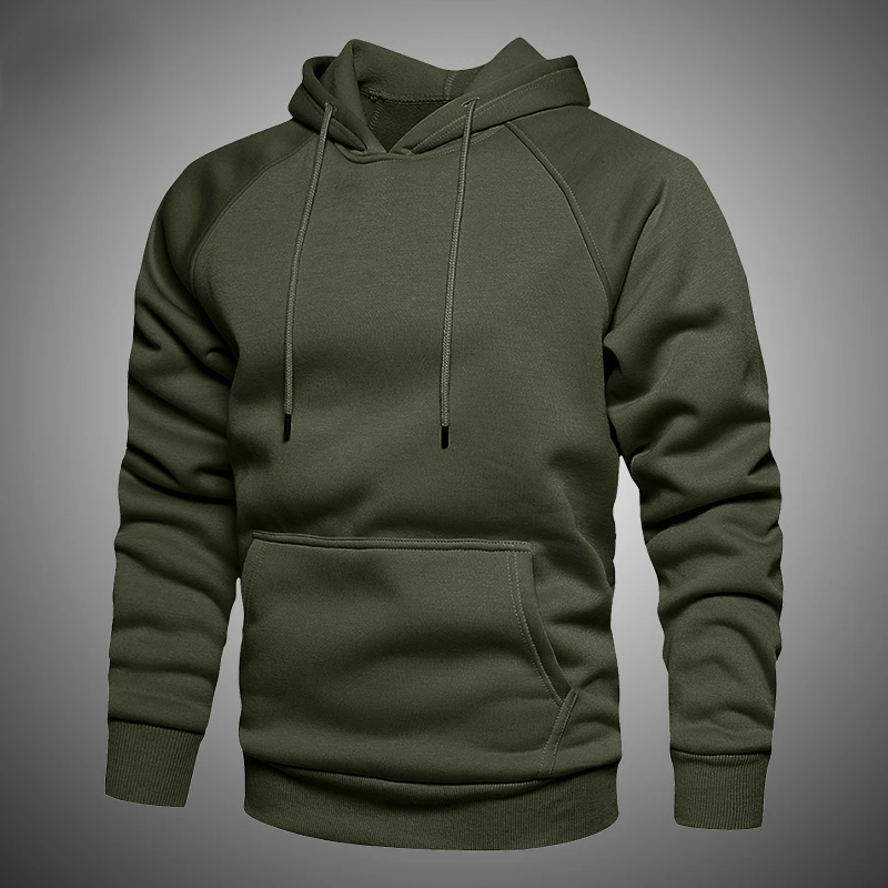 

2022 New Spring Autumn Men's Hoodies Solid Hooded Sweatshirts Men Slim Casual Sportswear Basic Jogger Streetwear Brand Hoodie