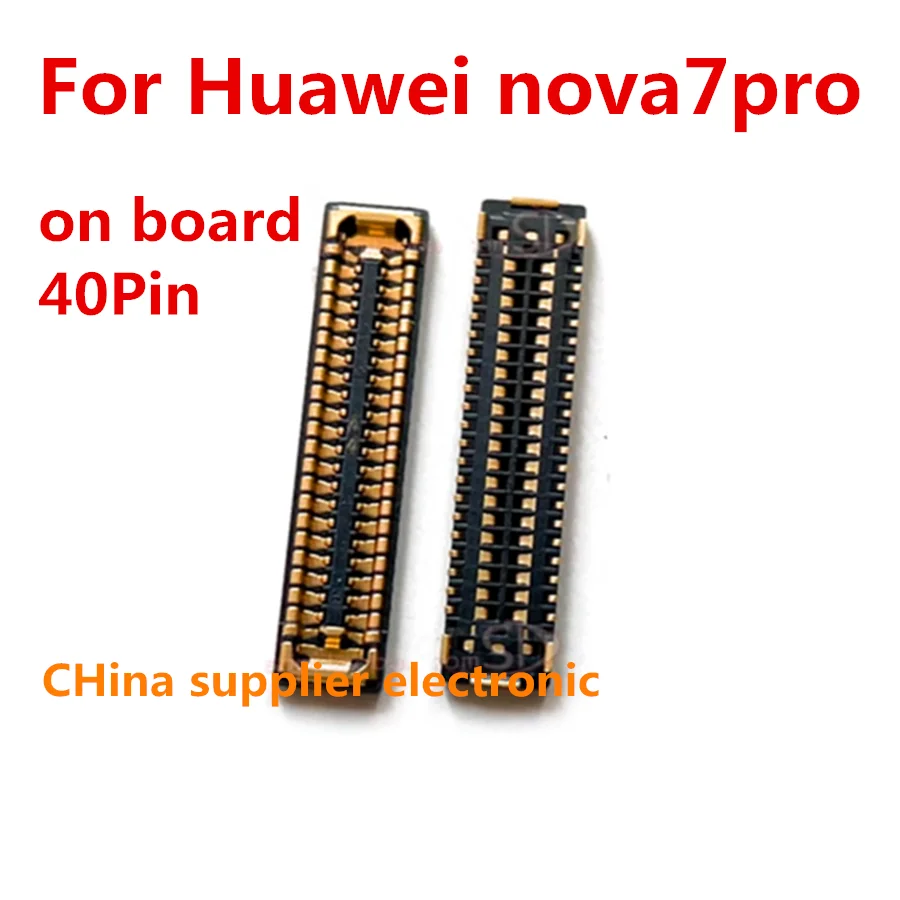 

10pcs-50pcs Usb Charger Charging Dock Port FPC Connector Plug For Huawei nova7pro on board flex 40Pin