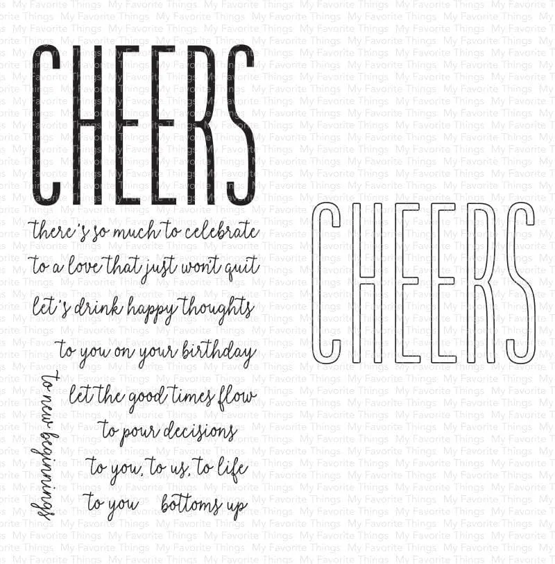 

Cheer Sentiments Clear Stamps Cutting Dies Scrapbooking for December 2022 New Paper Making Embossing Frames Card Set