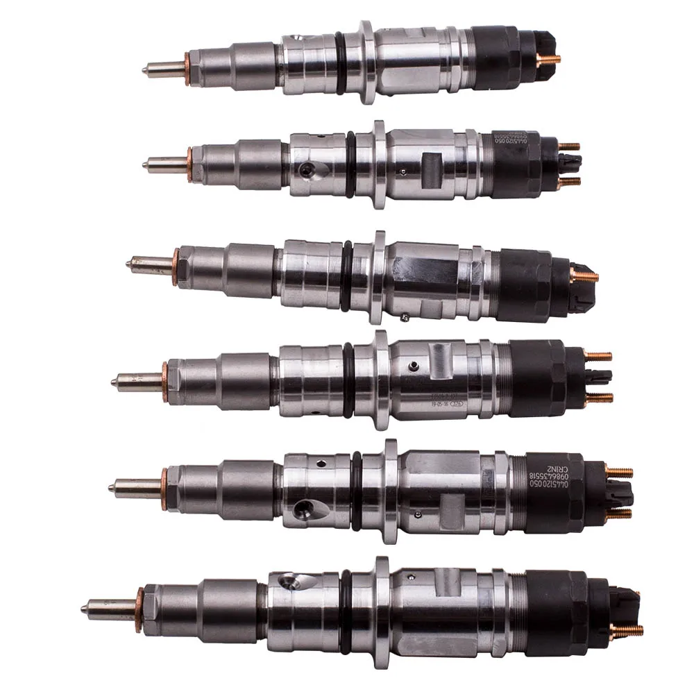 Форсунки дизельного топлива 6 шт. для Dodge Ram 2500 3500 Cummins 6.7L тяжелого грузовика 0986435518