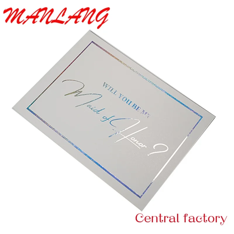 Рисунок 2 - Элегантная свадебная открытка на заказ для церемоний