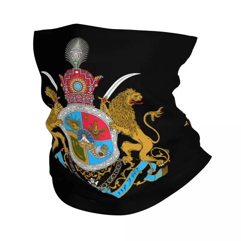 Герб Ирана бандана льва шейный обогреватель для женщин мужчин зимний походный