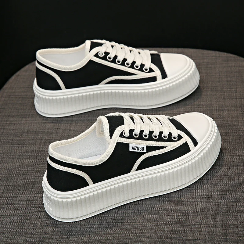 BCEBYL парусиновая универсальная обувь весна 2024 модная женская