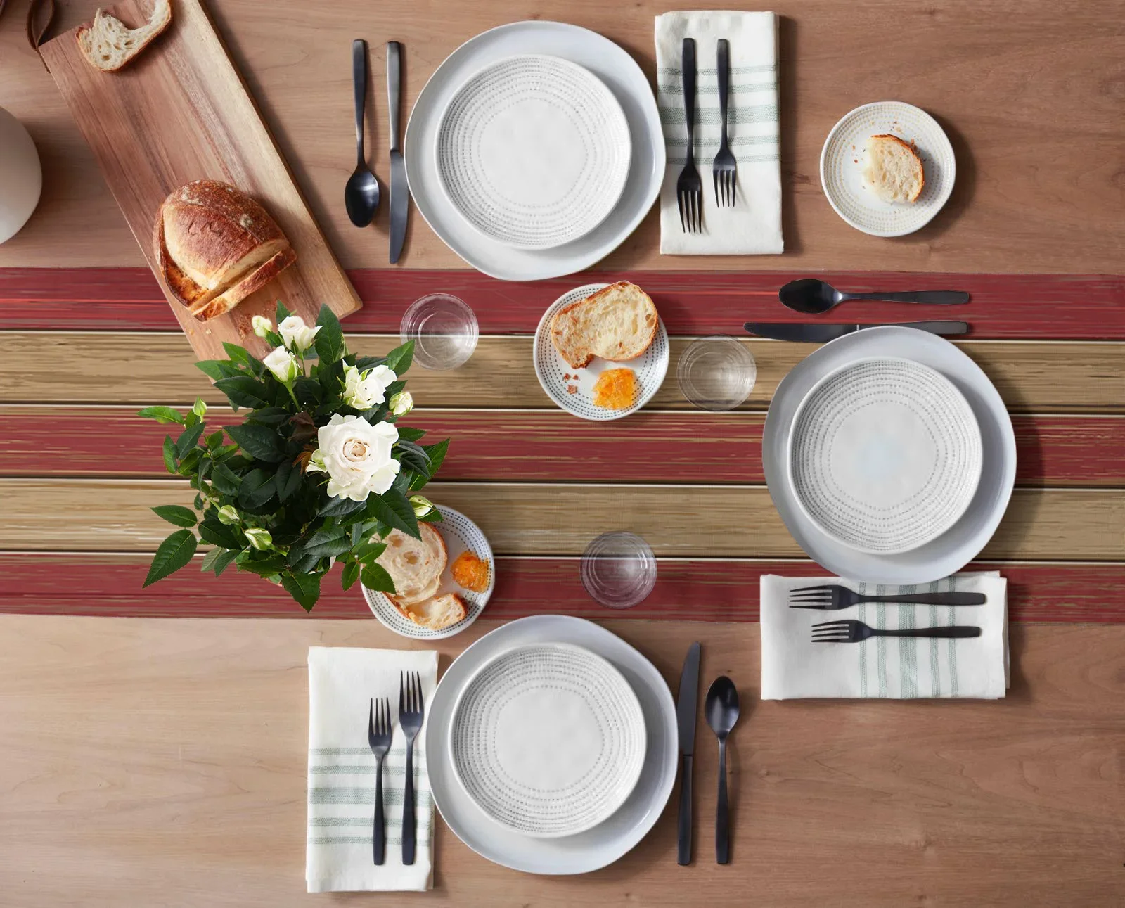 Винтажные старые деревянные доски льняные дорожки для стола аксессуары